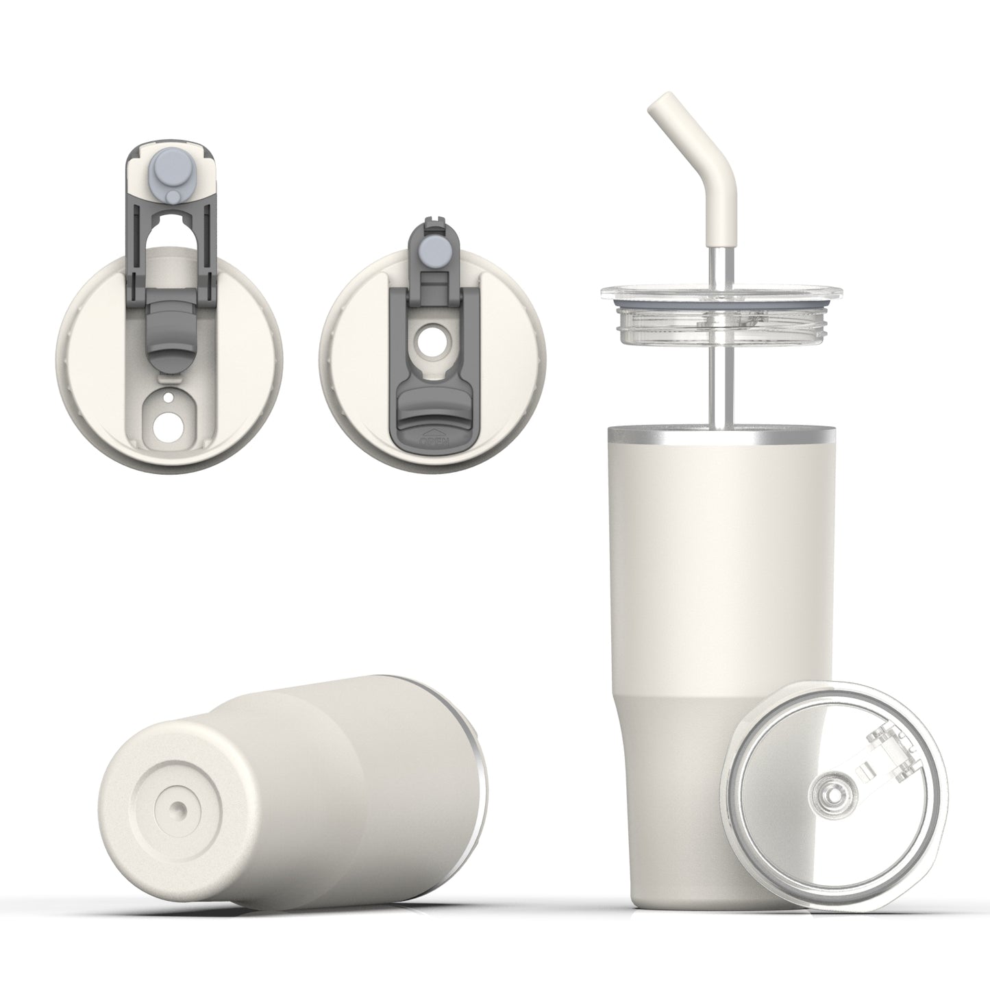 Motion Tumbler Hot & Cold Drinkbeker RVS 2-doppen - 500ml